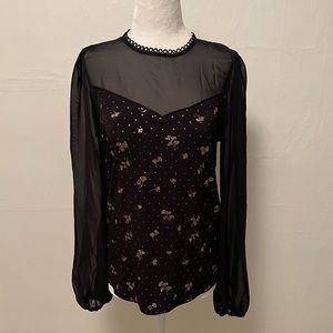 NWT black blouse